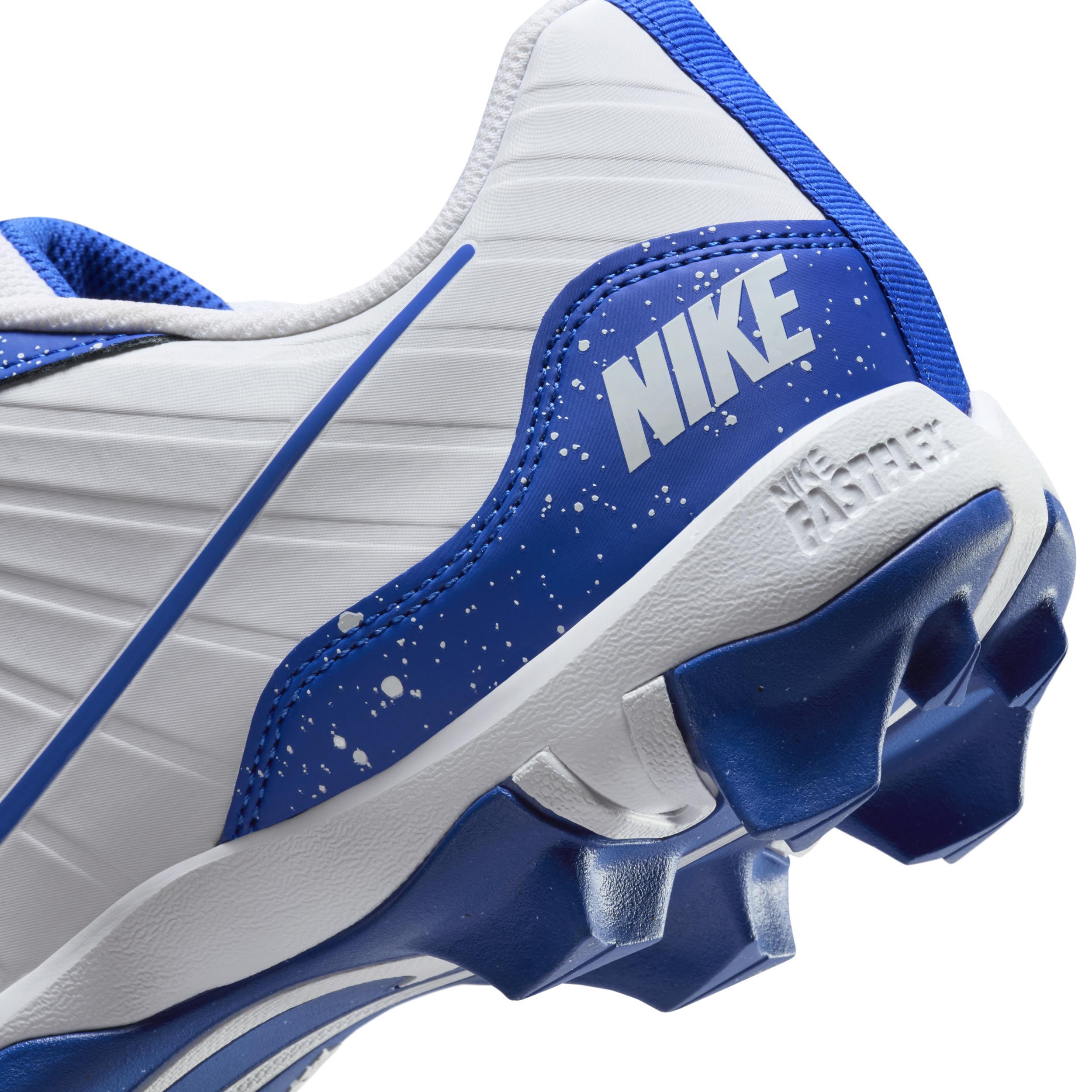 Nike Mens Nike Alpha Huarache 4 Keystone - Mens Baseball Shoes White/Hyper Royal Product Image