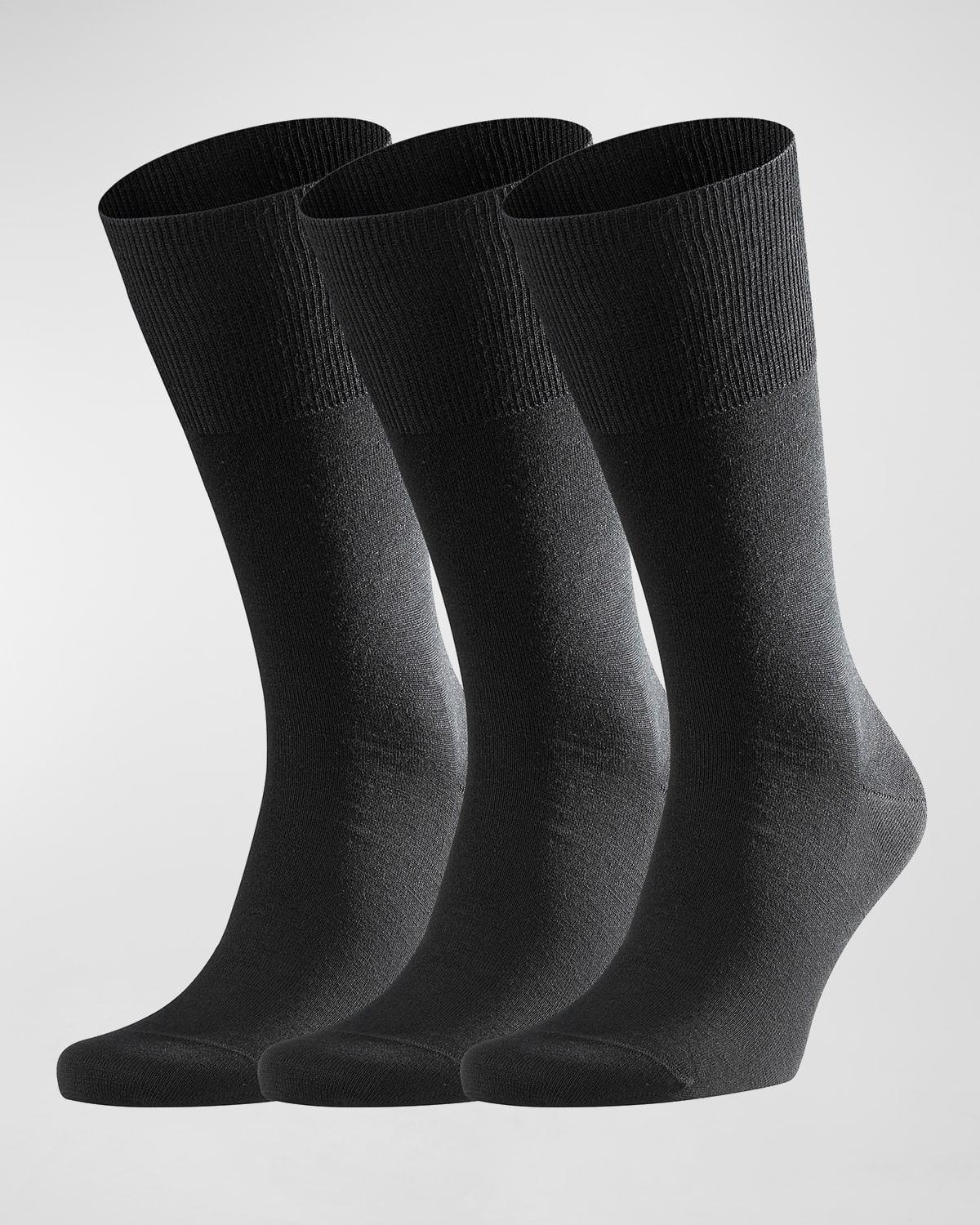 Men's Airport 3-Pack Crew Sock Bundle Product Image