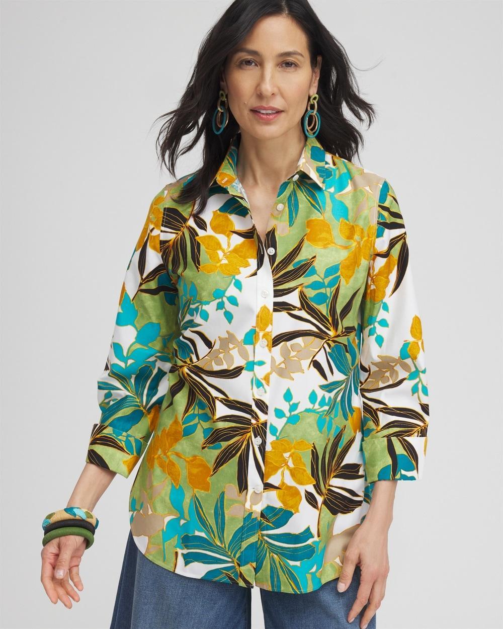 No Iron™ Stretch Palms Shirt Product Image