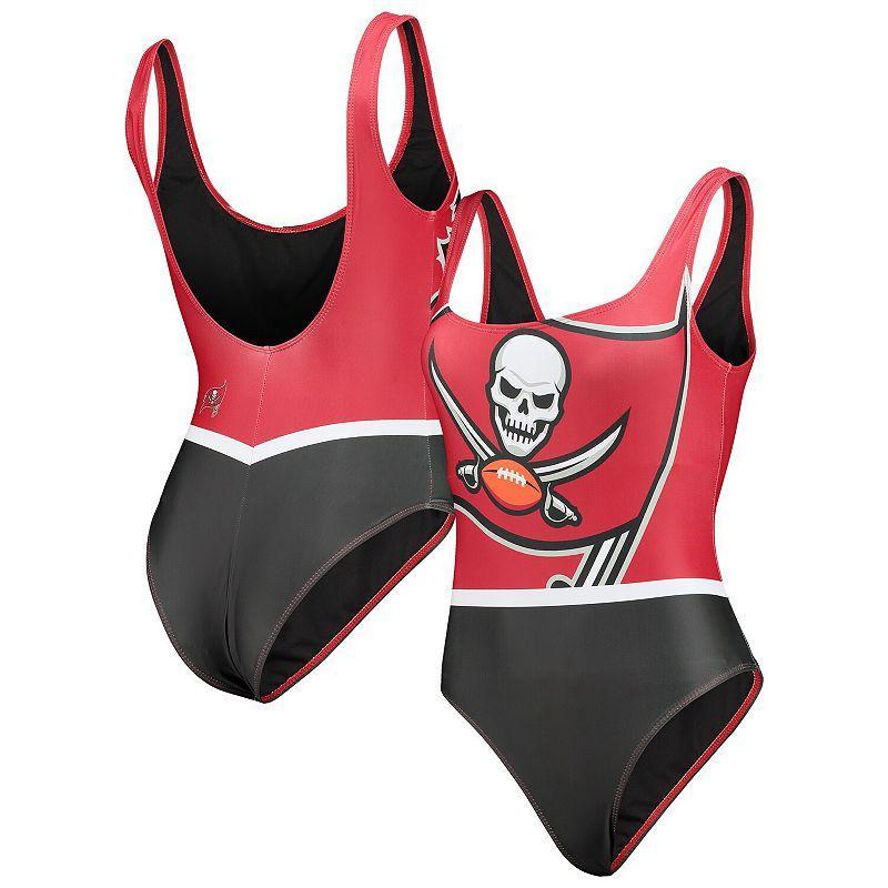 Womens FOCO Tampa Bay Buccaneers Team One-Piece Swimsuit Product Image