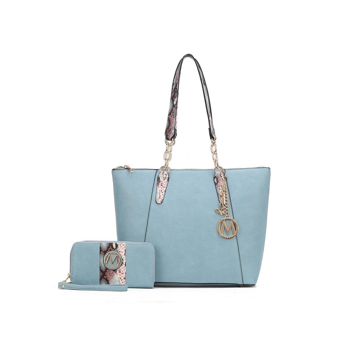 Mkf Collection Ximena Women s Tote Bag with Wristlet Wallet by Mia K Product Image