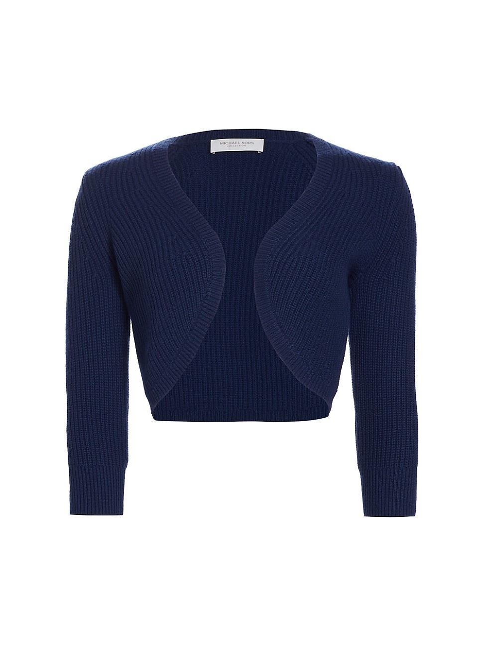 Michael Kors Collection Shaker Stitch Cashmere Shrug Product Image