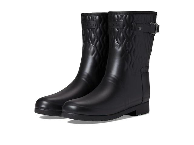 Hunter Refined Short Vertical Quilt Boot Women's Rain Boots Product Image