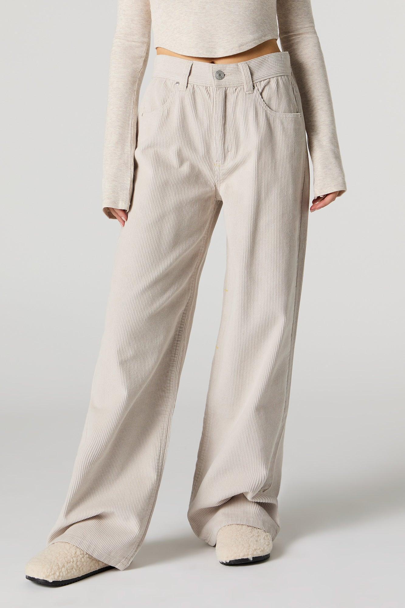 Corduroy Straight Leg Pant Female Product Image