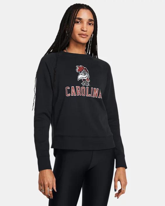 Womens UA Rival Fleece Collegiate Crew Product Image