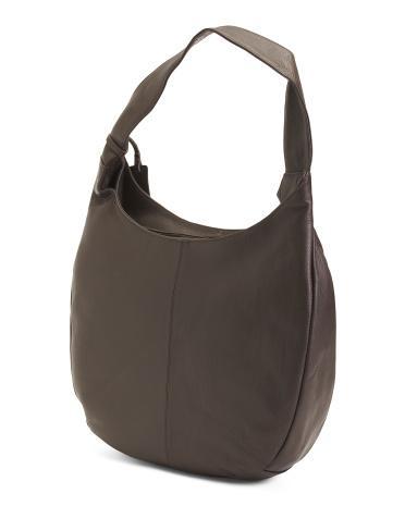 Leather Medium Half Moon Hobo for Women Product Image