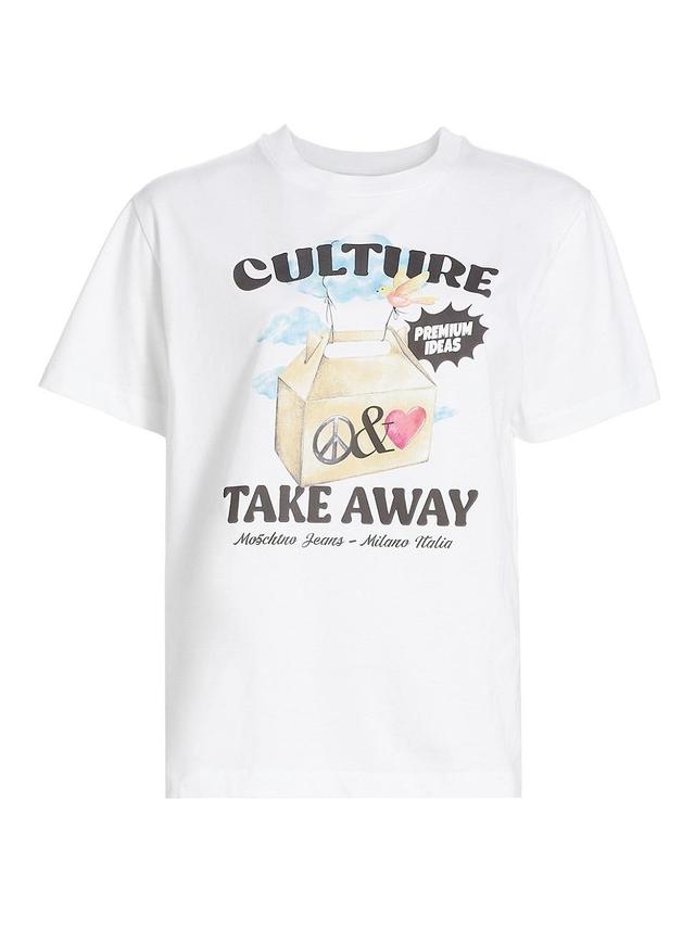 Womens Culture Takeaway Cotton T-Shirt Product Image