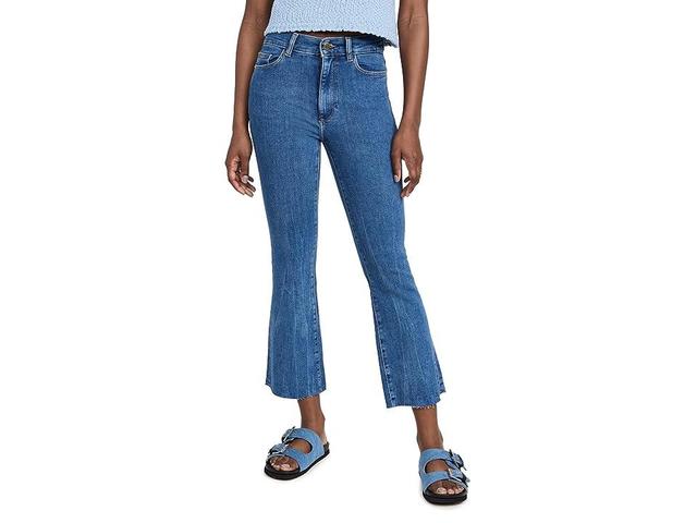 DL1961 Bridget Boot High-Rise Crop Jeans in Keys (Keys) Women's Jeans Product Image