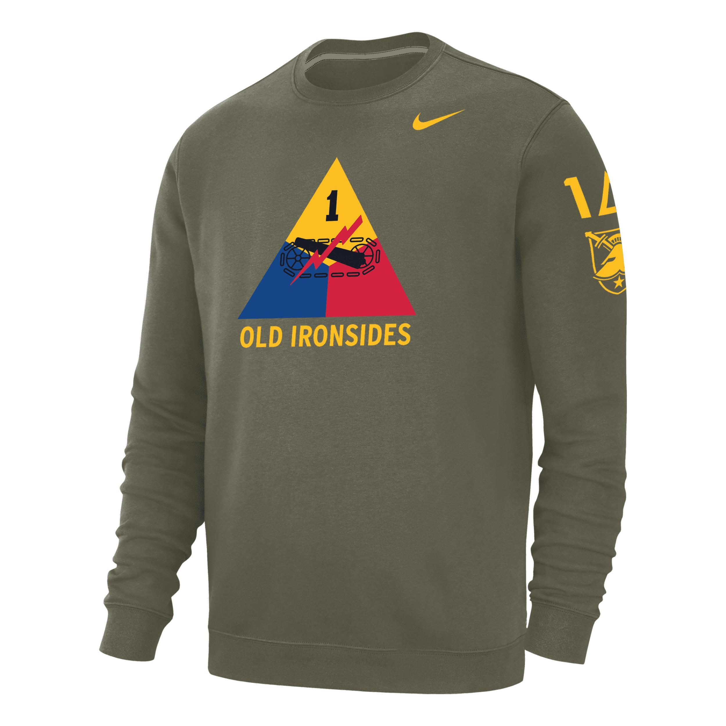 Army Nike Mens Club Fleece Ironsides Sweatshirt Product Image