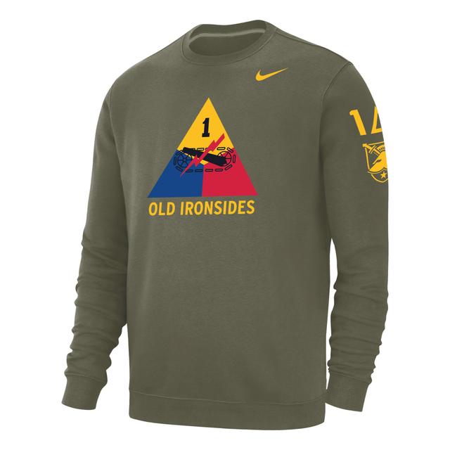 Army Nike Mens Club Fleece Ironsides Sweatshirt Product Image