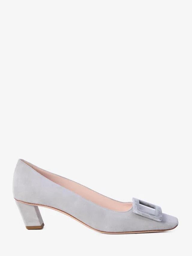 ROGER VIVIER Dcollet Belle Vivier In Grey Product Image