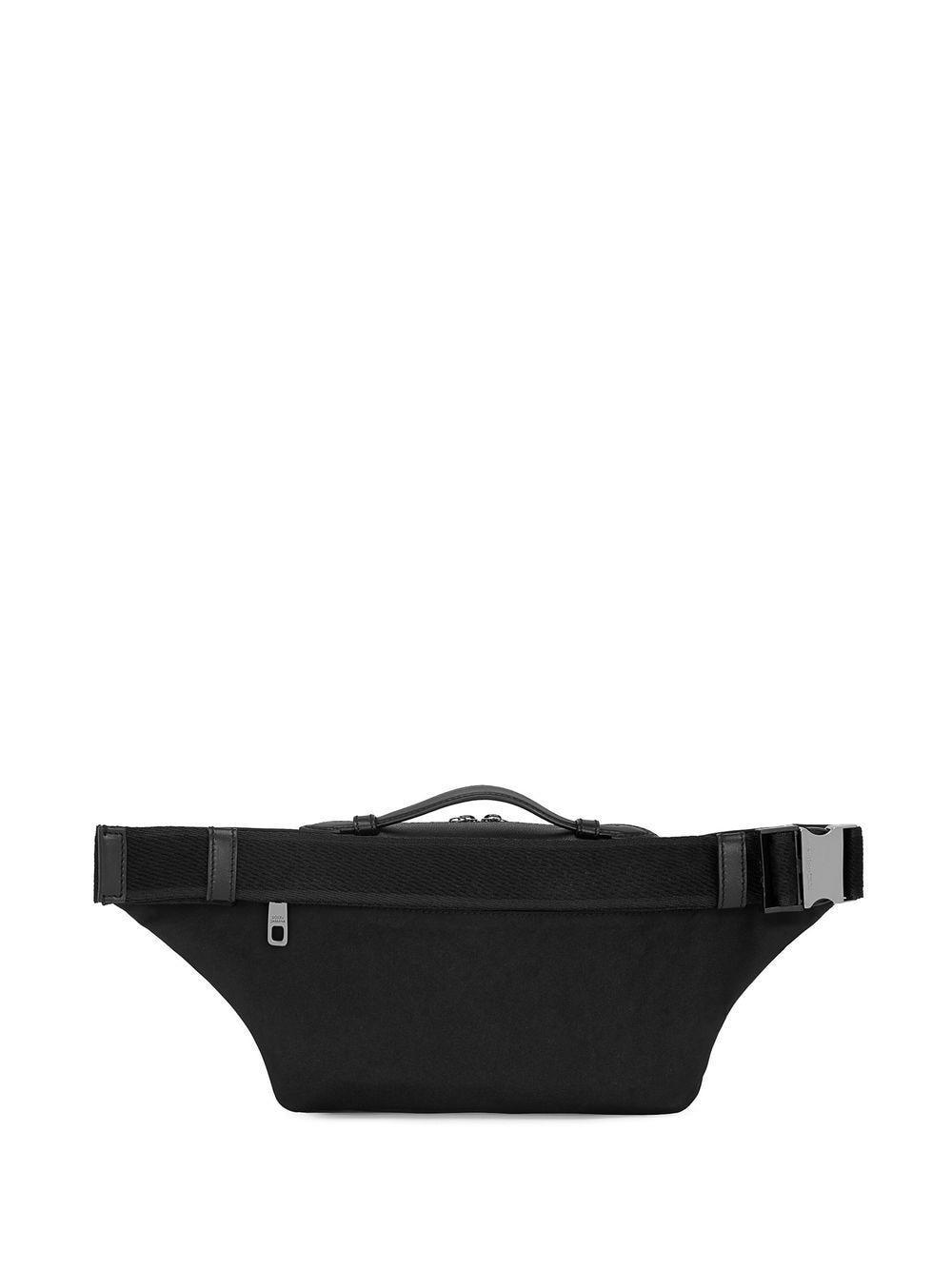 Logo-plaque Belt Bag In Black Product Image