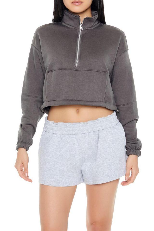 Fleece Half-Zip Pullover | Forever 21 Product Image