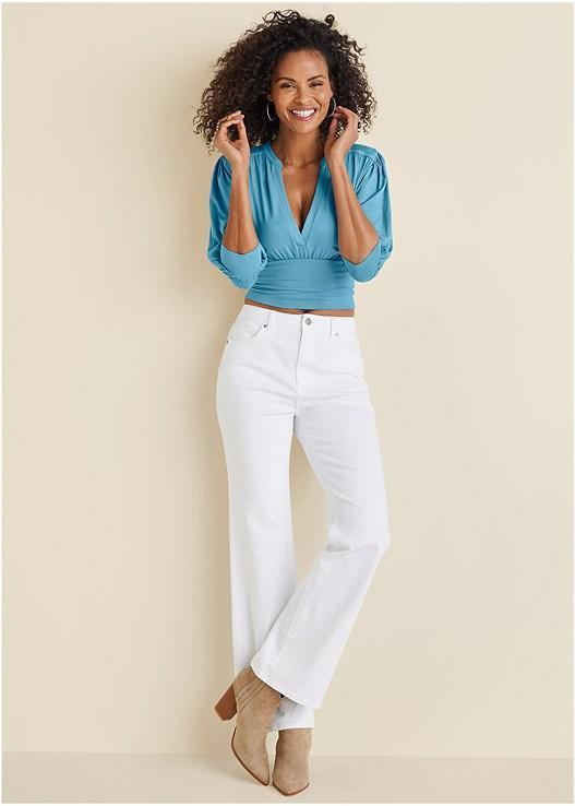 Penelope Modern Flare Jeans Product Image