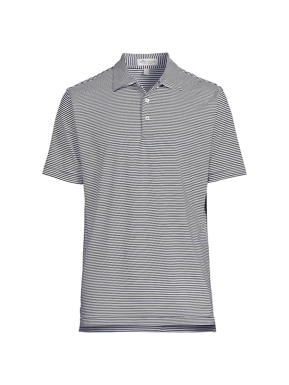 Peter Millar Hales Stripe Short Sleeve Performance Polo Product Image