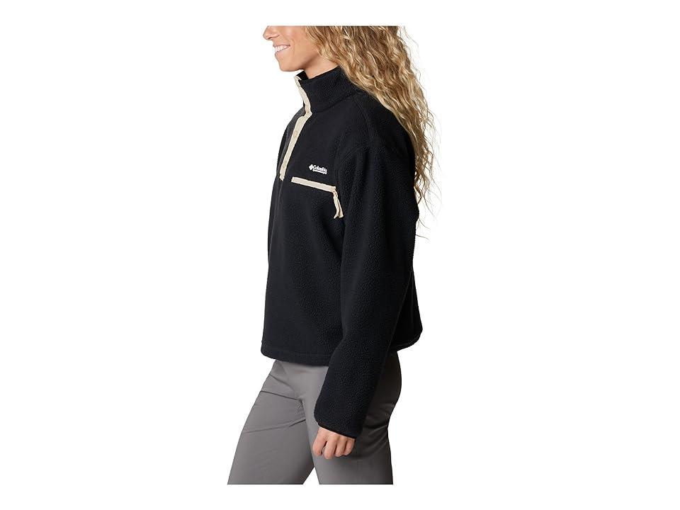 Columbia Women's Helvetia Cropped Half Snap Fleece Pullover- Product Image