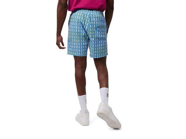 Psycho Bunny Barker All Over Print Swim Trunks (Cool ) Men's Swimwear Product Image