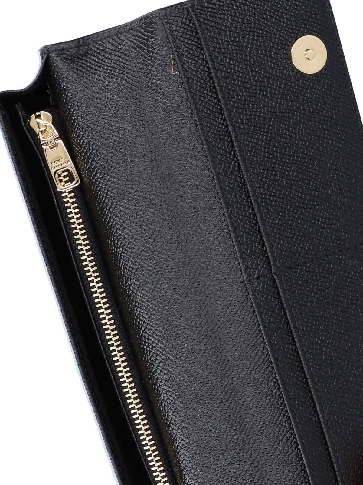 Embossed-iguana Leather Clutch Bag In Black Product Image