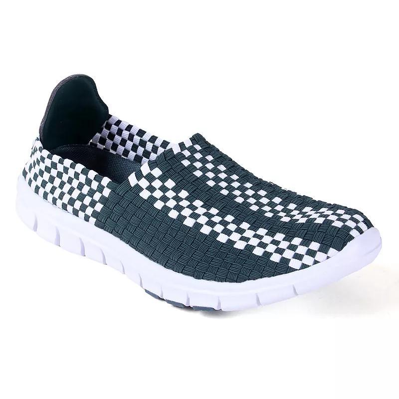 Michigan State Spartans Woven Slip-On Unisex Shoes, Womens Product Image