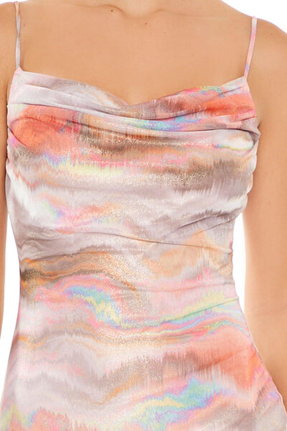 Iridescent Marble Mini Dress | Forever 21 Product Image