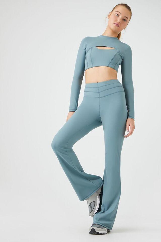 Active High-Rise Flare Leggings | Forever 21 Product Image