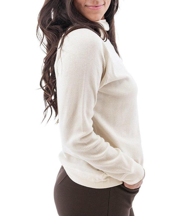 Aventura Tiffi Thermal Knit Cowl Neck Pullover Product Image