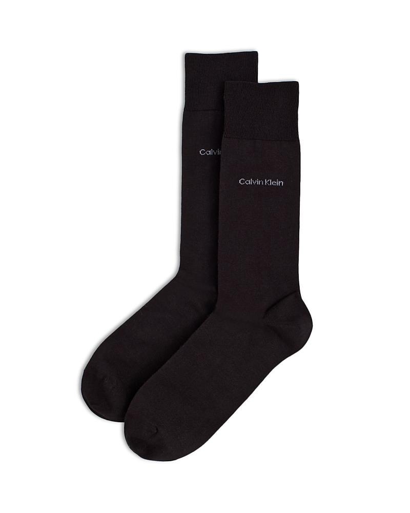 Calvin Klein Giza Cotton Flat Knit Socks Product Image