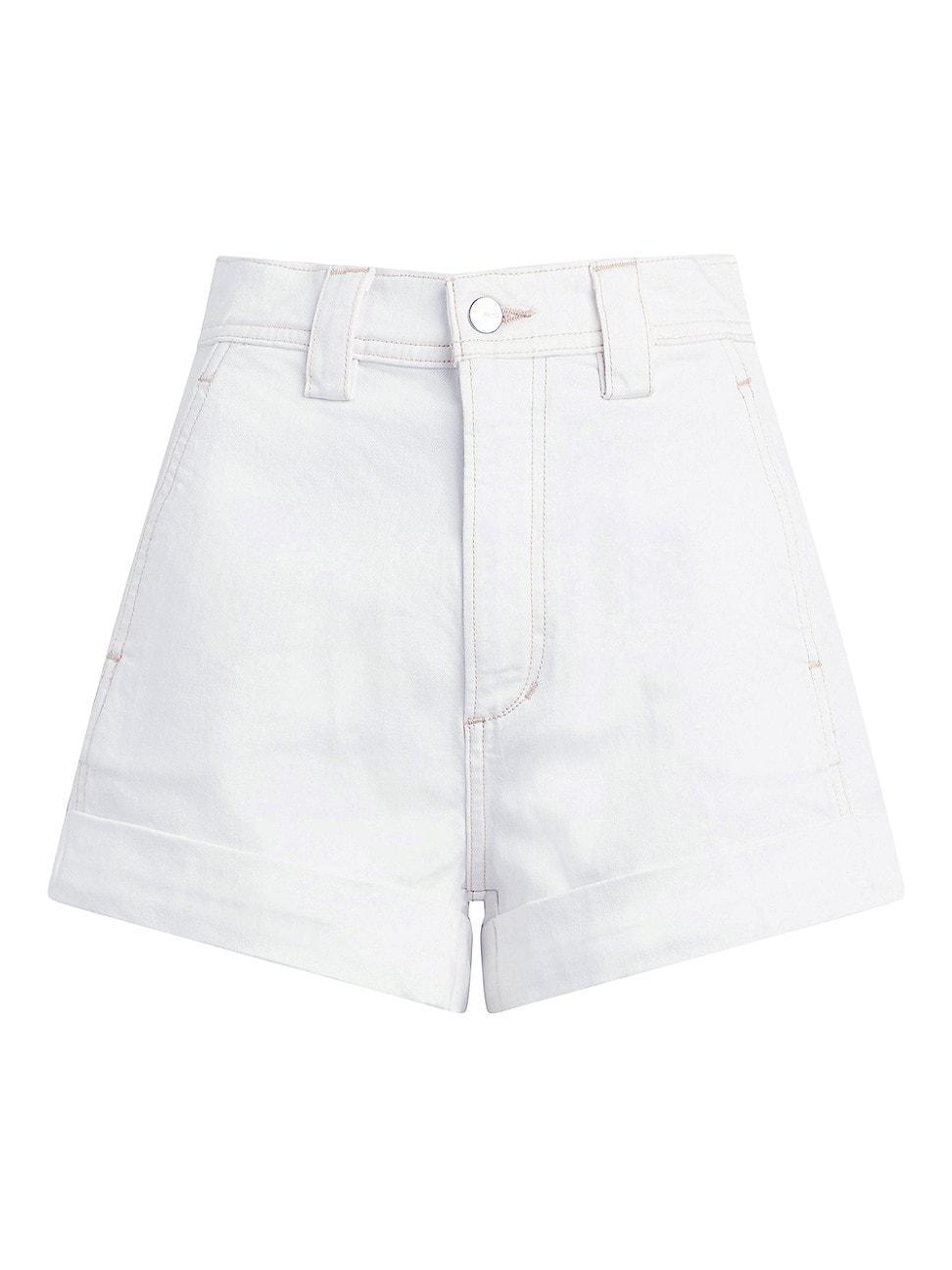 Womens The Avery High-Rise Denim Shorts product image