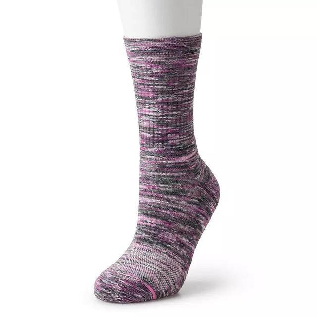 Womens Dr. Motion Space Dye Quarter Compression Socks Product Image