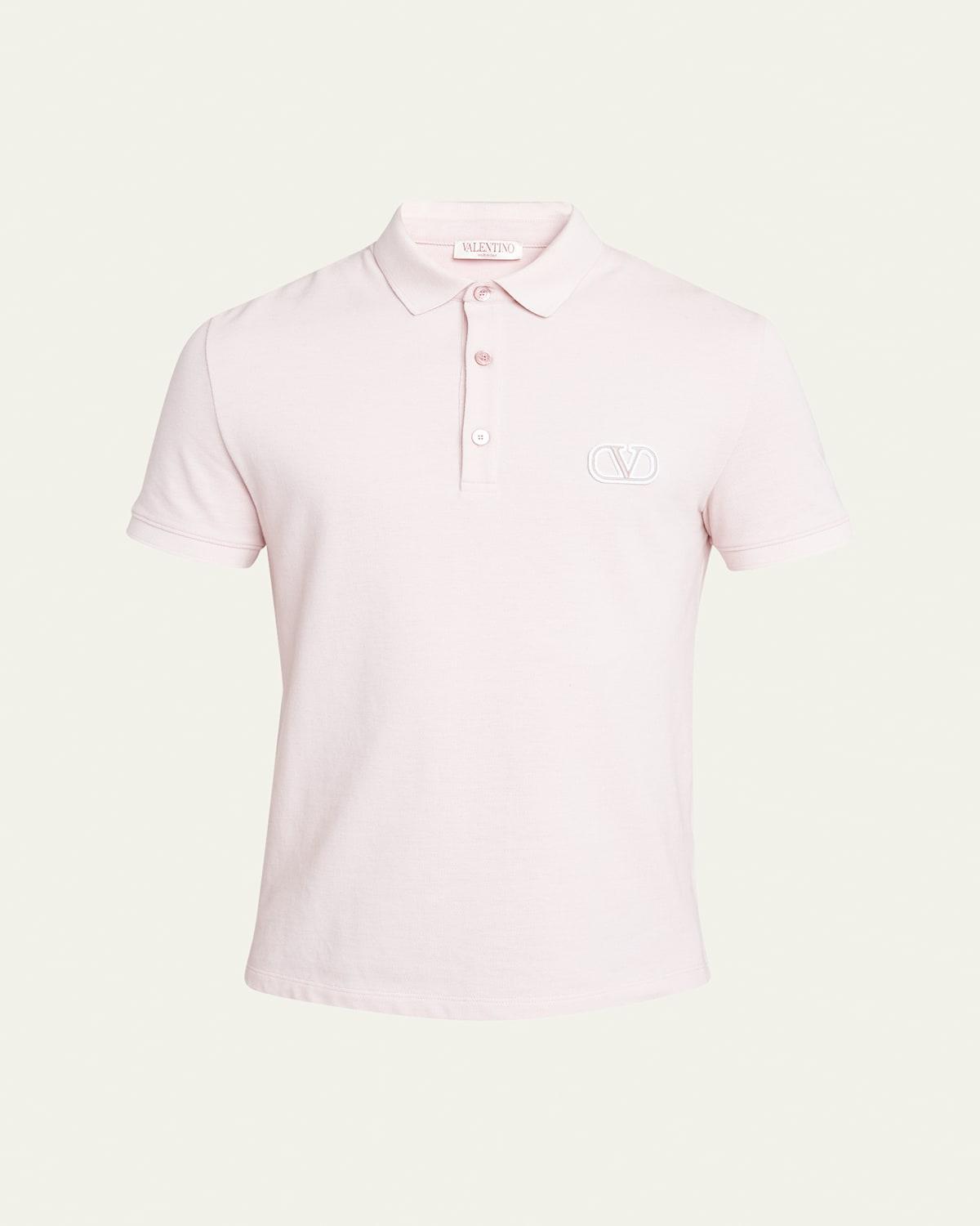 Mens Cotton Pique Polo Shirt Product Image