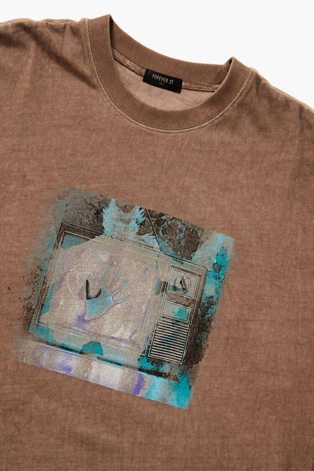 Mineral Wash Television Tee | Forever 21 Product Image