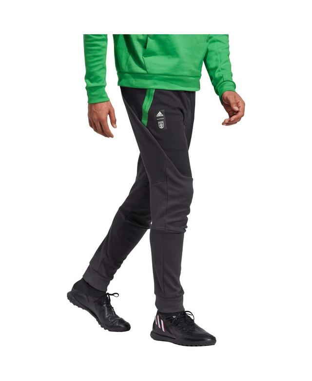 Mens adidas Black Austin FC 2023 Player Club Travel Pants Product Image