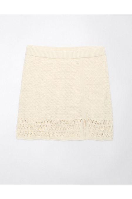 AE High-Waisted Sweater Mini Skort Womens Product Image