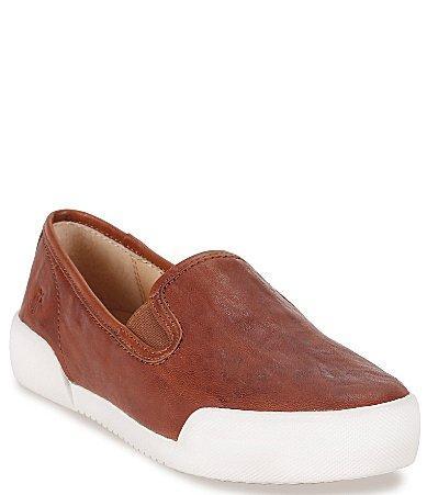 Frye Mia Slip-On (Cognac) Women's Shoes Product Image