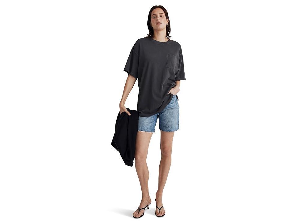 Madewell Garment-Dyed Oversize Cotton Pocket T-Shirt Product Image