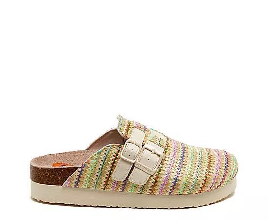 Womens Rocket Dog Abel Plus Mule - Natural / Multicolor Product Image