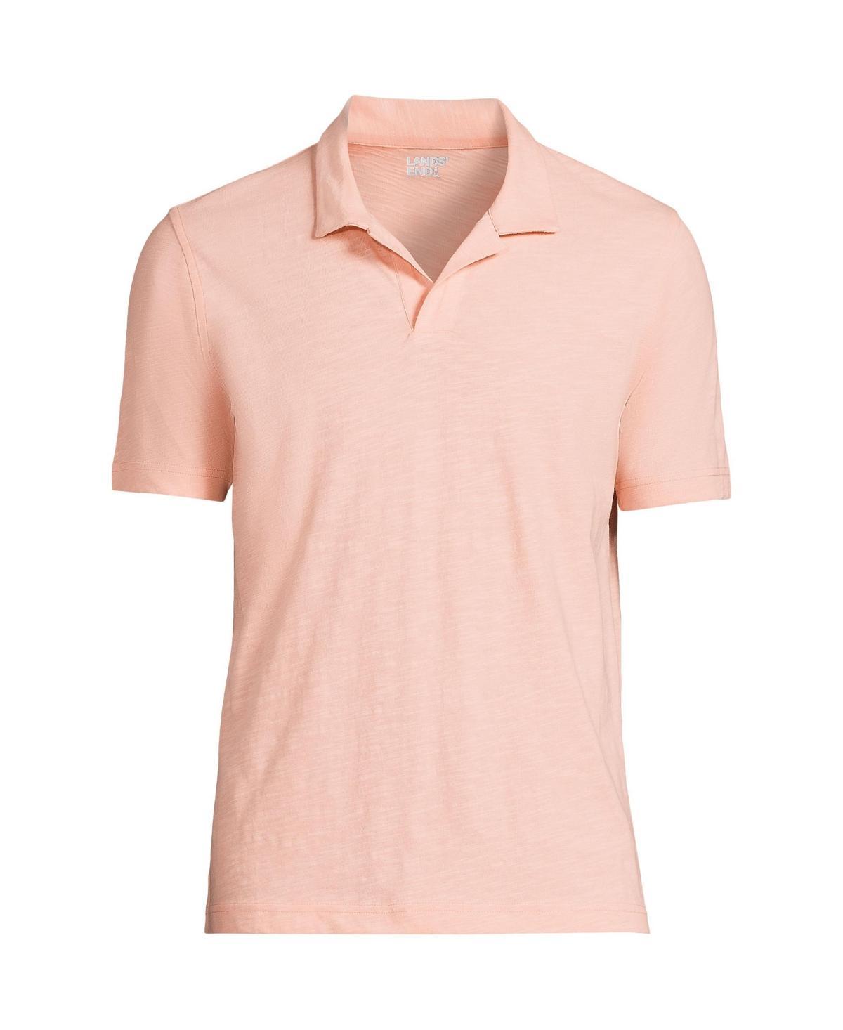 Mens Lands End Short Sleeve Polo Product Image