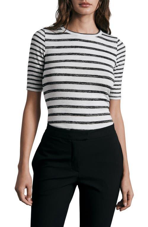 rag & bone Stripe Knit T-Shirt Product Image