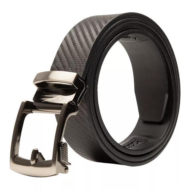 Mens Nike Custom Fit Carbon Fiber Leather Belt Product Image