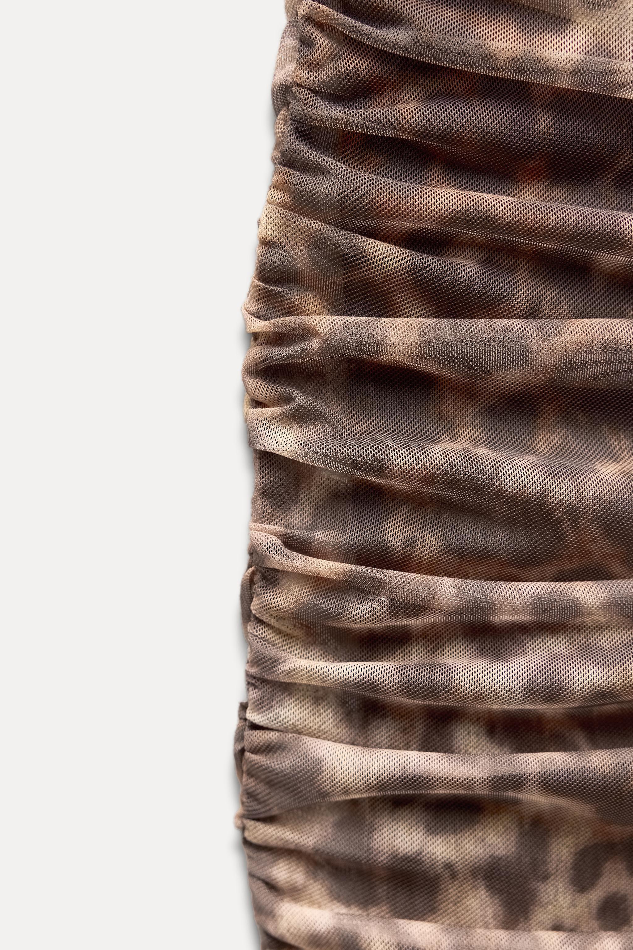 ANIMAL PRINT TULLE DRESS product image