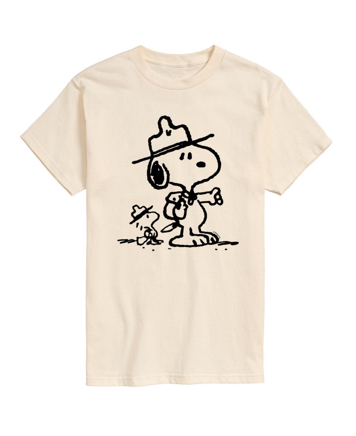 Hybrid Apparel Peanuts Outdoor Mens Short Sleeve Tee Product Image