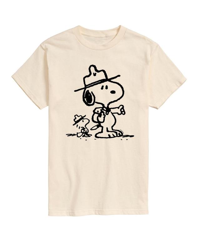 Hybrid Apparel Peanuts Outdoor Mens Short Sleeve Tee Product Image