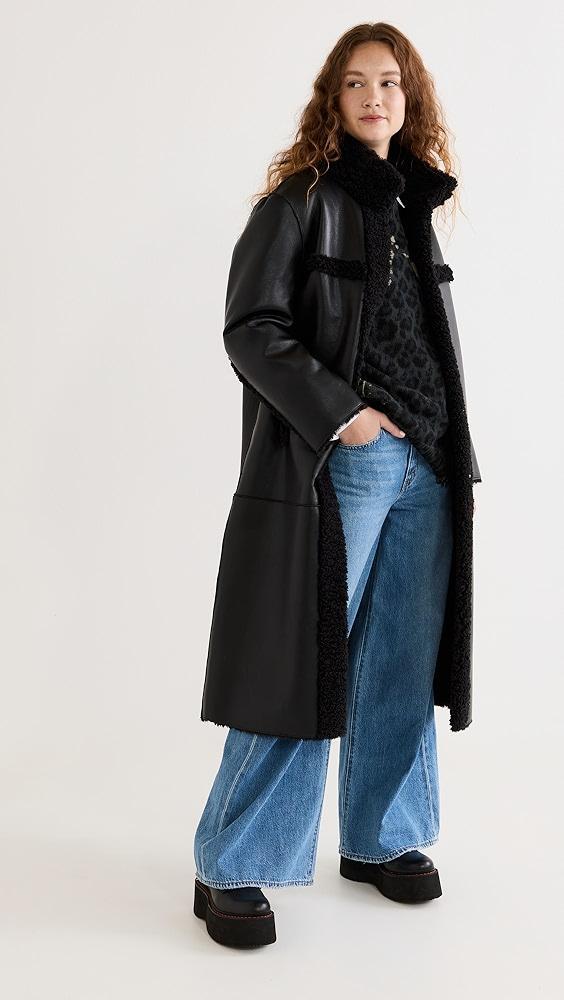 Apparis Tilly Reversible Faux Shearling 2 Coat | Shopbop Product Image