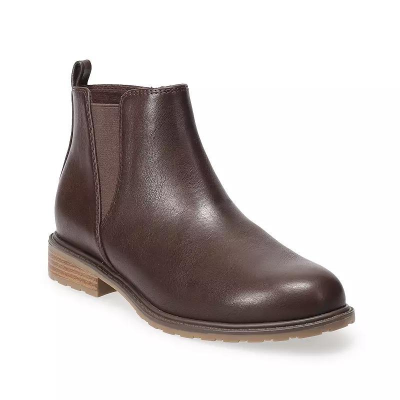 Sonoma Goods For Life Lottie Womens Chelsea Boots Product Image