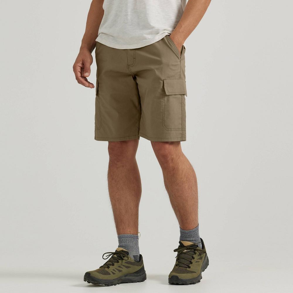 Wrangler Mens ATG Flex 10 Cargo Shorts - Elmwood 42 Product Image