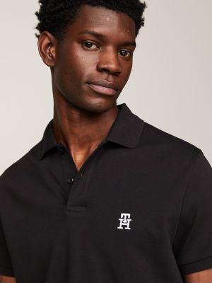 TH Logo Regular Fit Interlock Polo Product Image