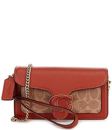 COACH Tabby Wristlet Signature Coated Canvas Convertible Wristlet Crossbody Bag Product Image