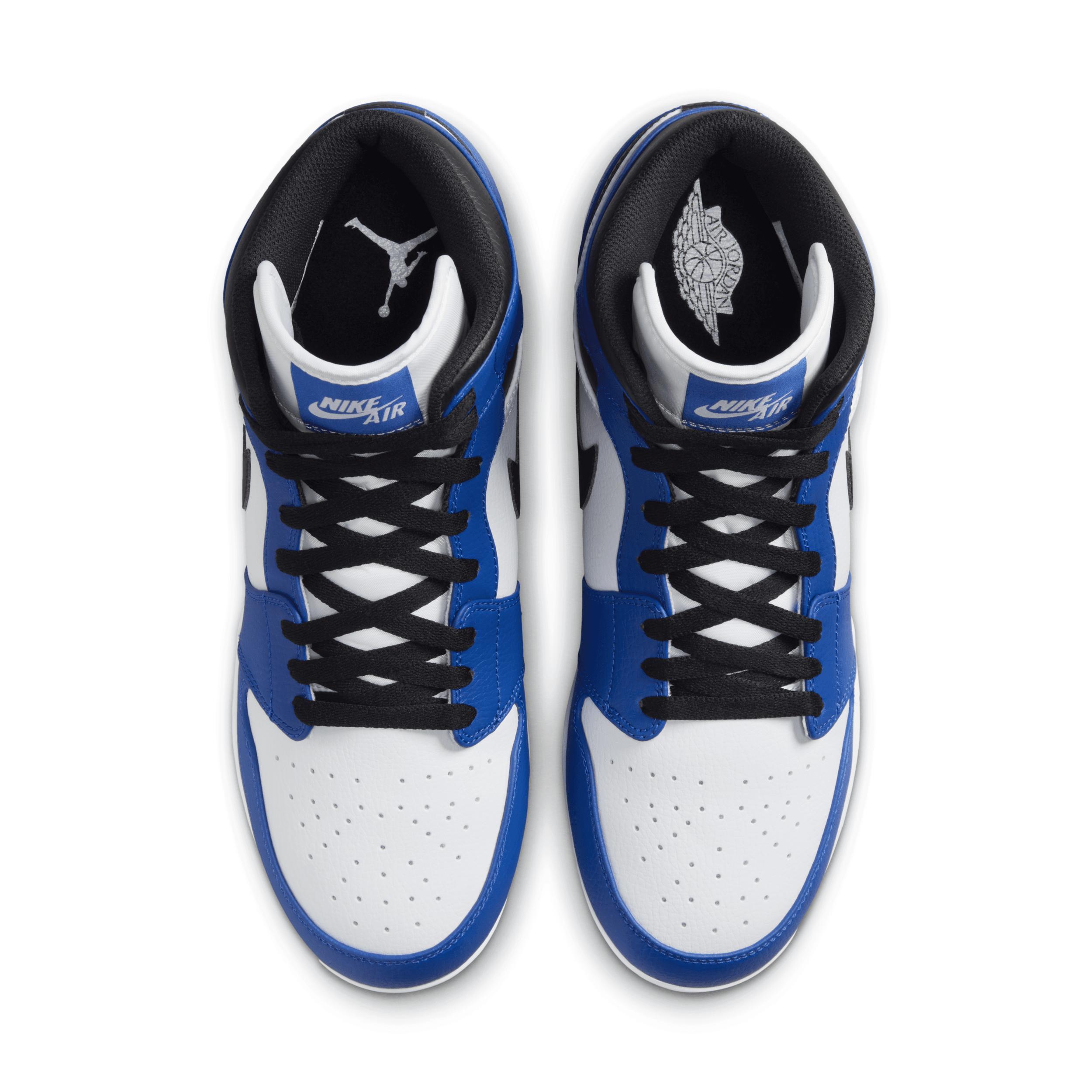 Jordan Mens Jordan Retro 1 MCS - Mens Baseball Shoes Royal/Black/White Product Image