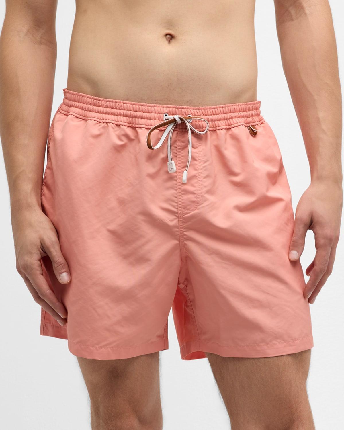 Mens Bay Solid Swim Shorts Product Image