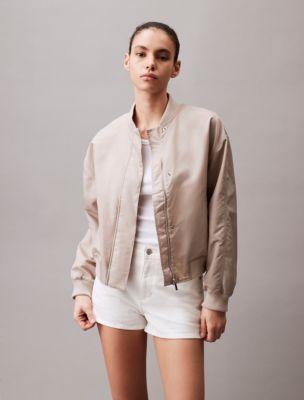 Nylon Bomber Jacket Product Image